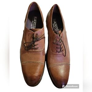 Blackstone Mens Brown AM 25 Oxford Shoes Size 46